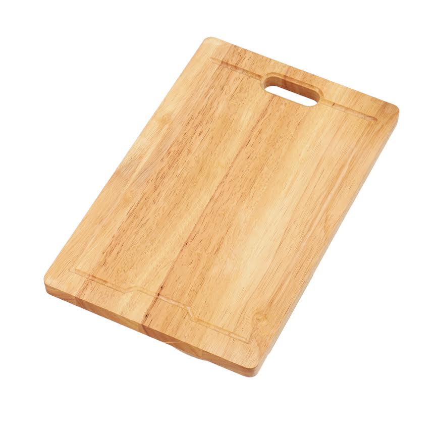 Hardwood, Heavy Duty Rubber Wood Cutting Board, Wooden Cutting Board For Kitchen (9.7/8-16.7/8)