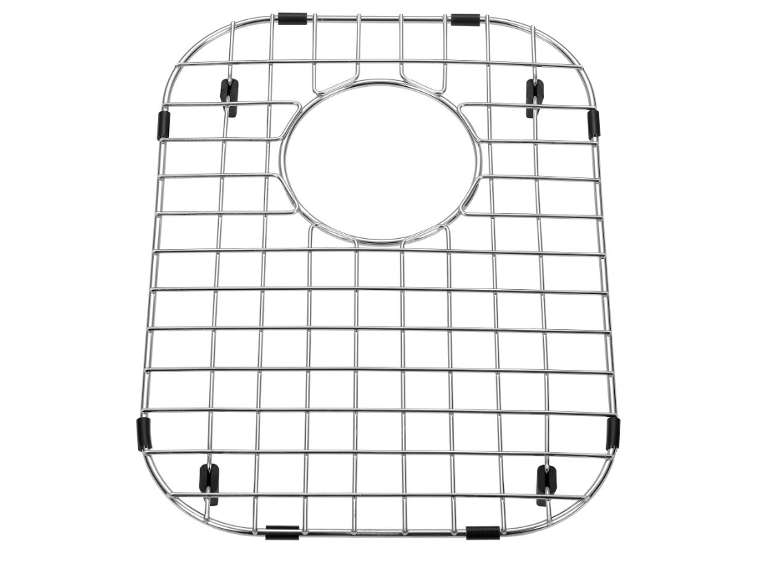Sink Protector Stainless Steel Kitchen Sink Bottom Grid, Rack (13-1/8 x 16-1/4 Hole Top)