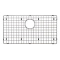 Sinks Protector Matte Black 304 Stainless Steel Kitchen Sink Bottom Grid, Rack (32 L x 15 W)