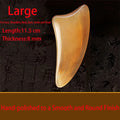 Facial Beauty Gua Sha Tool Natural Ox Horn Board Face Scraping Massage
