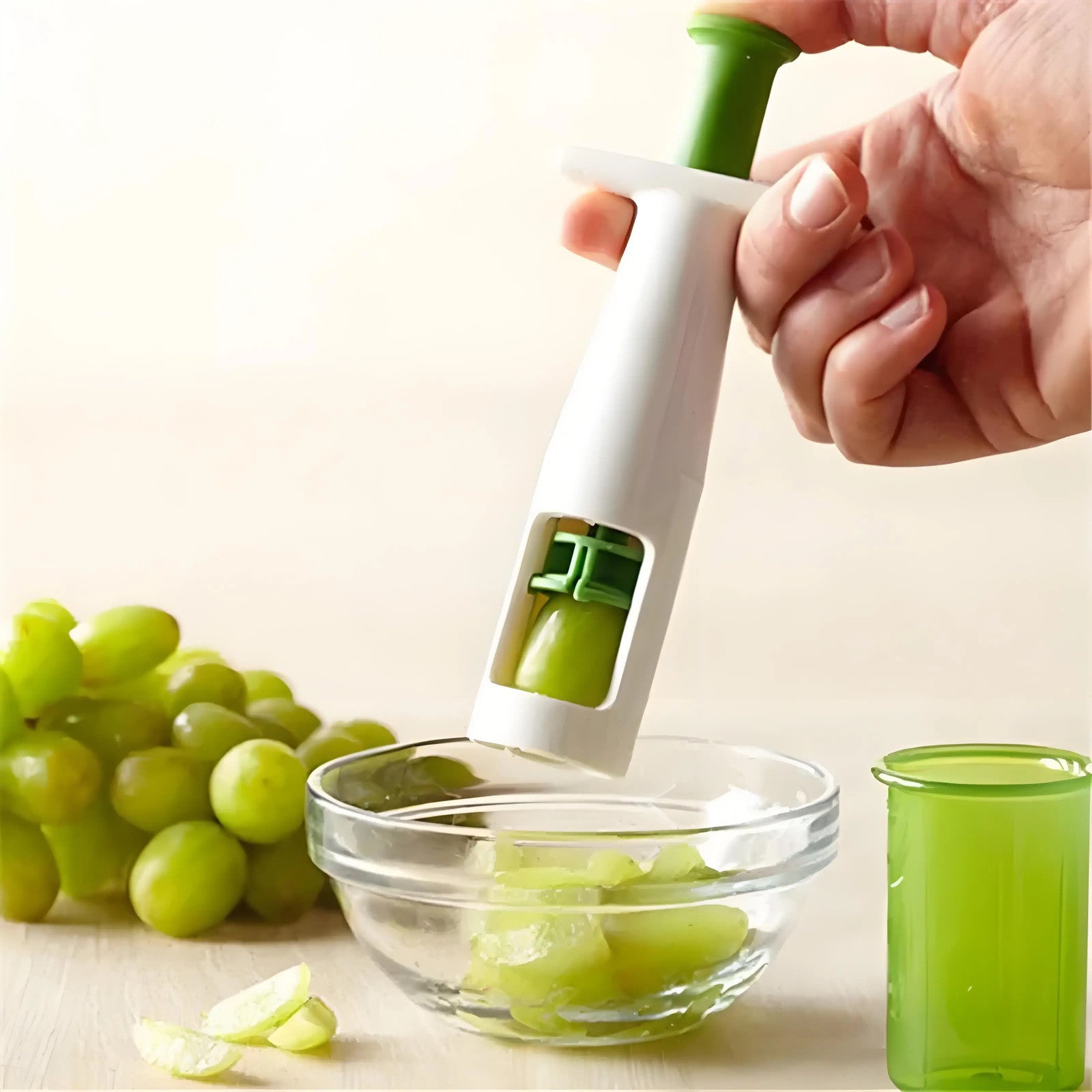 Creative Grape Slicer Efficient Fruit Cutter Kitchen Tool for Grapes & Berries