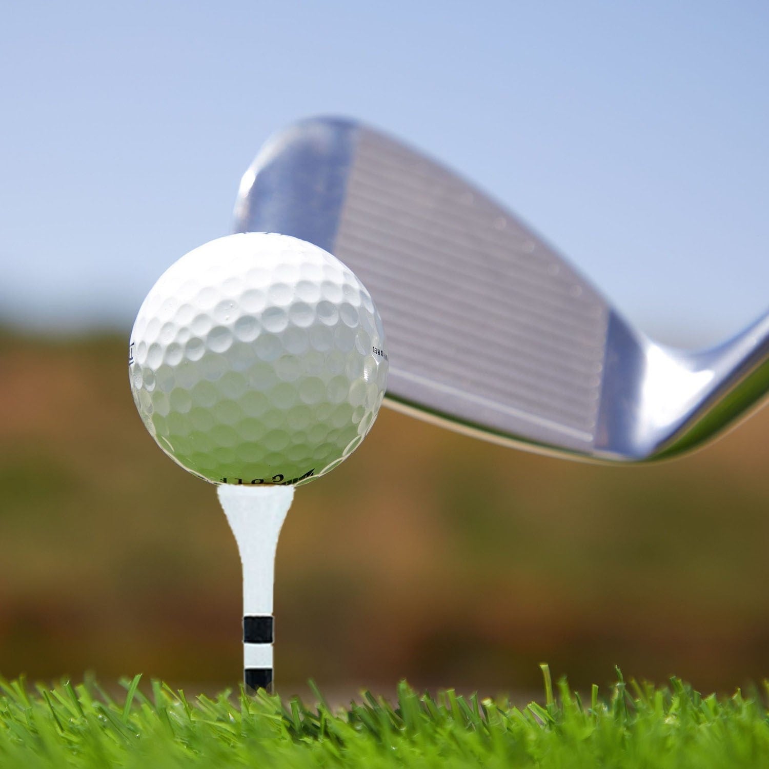 Natural Biodegradable Bamboo Golf Tees Long Length Striped Wooden Golf Ball Tees