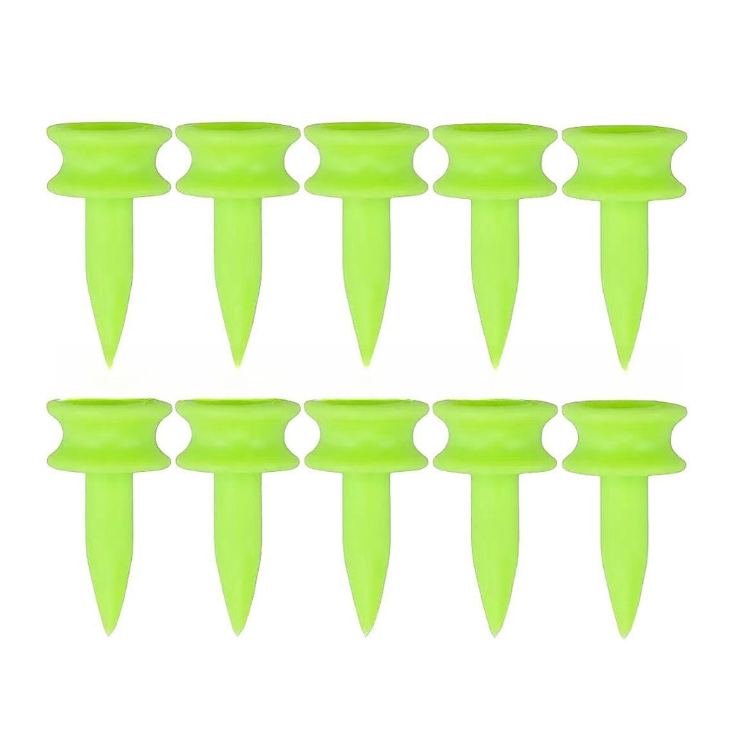 50PC Plastic Golf Tee Position-Limiting Golf Castle Tee 25mm Golf Accessories US