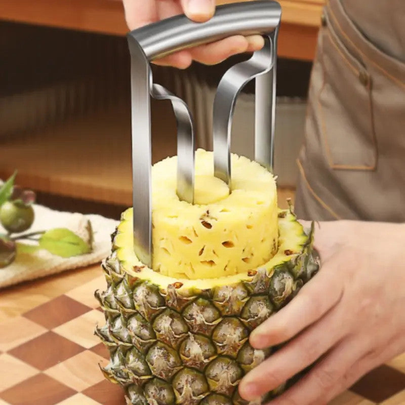 Stainless Steel Pineapple Slicer Corer Cutter Wedger Dicer Easy Kitchen Tool