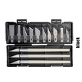 13 Pcs Hobby Knife Set Craft Razor Exacto Blade Cutter Tool Precision Cutting