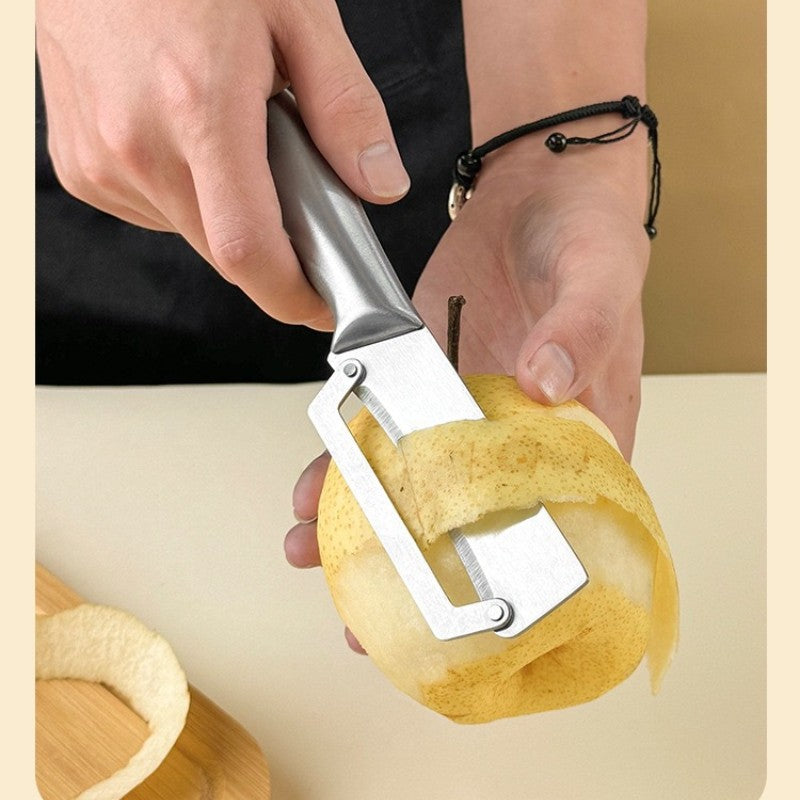 1 X Kitchen Tool Stainless Steel Vegetable Peeler for Cucumber Potato Sugar Cane