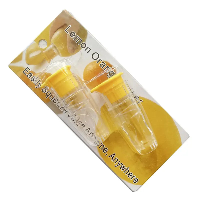 BPA-Free Manual Lemon Juicer Hand Press Reamer Lemon Squeezer 2 Pack