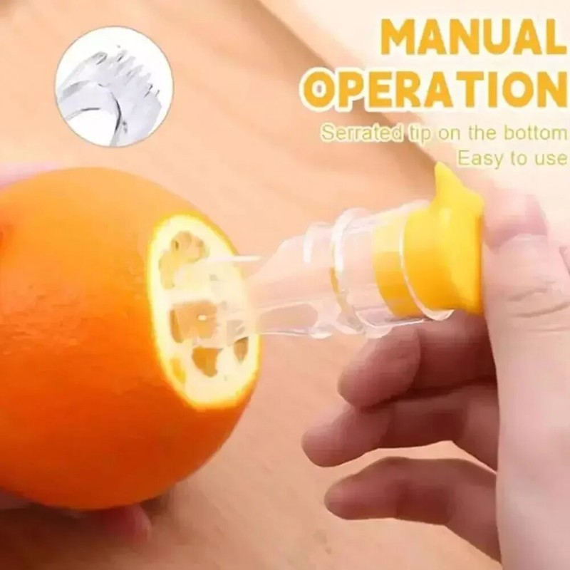BPA-Free Manual Lemon Juicer Hand Press Reamer Lemon Squeezer 2 Pack