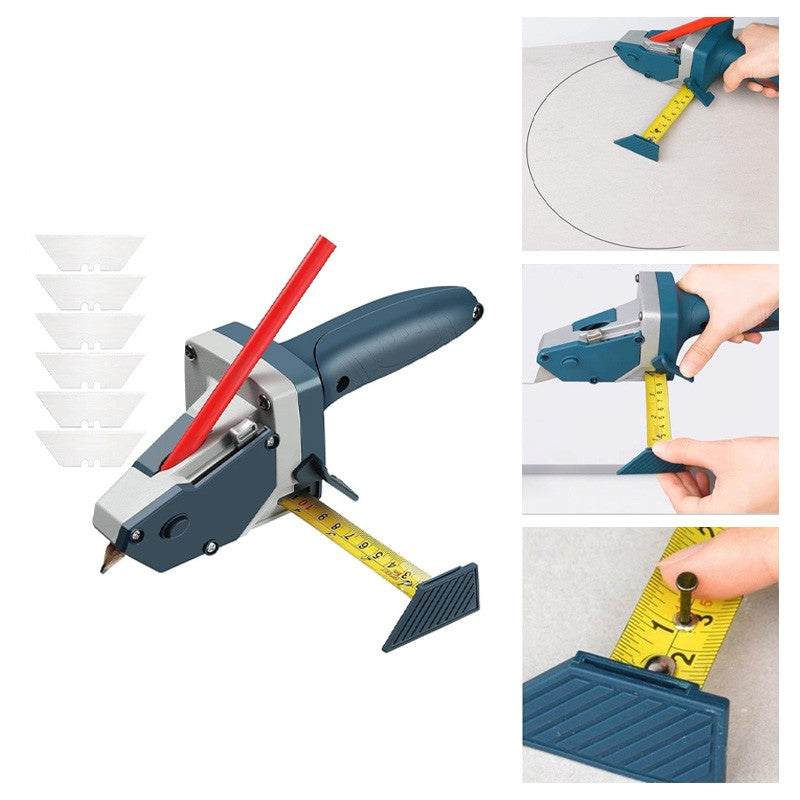 Drywall Cutting Artifact with Tape Portable Gypsum Board Cutter Woodworking Tool