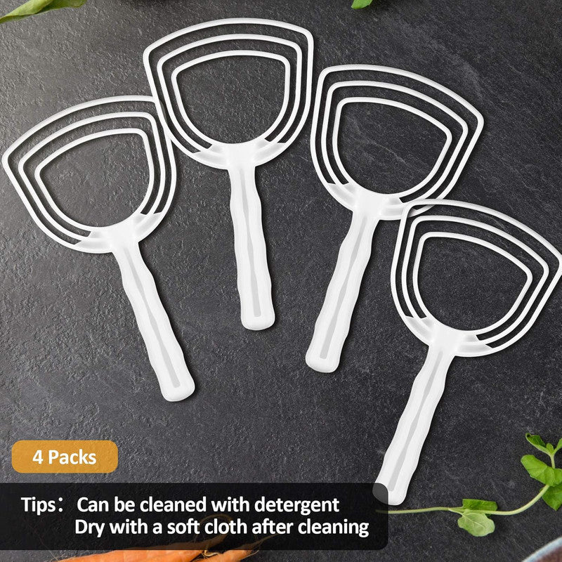 Meat Bone Dust Scraper White Bone Scraper Poly Kitchen Scraper Tool 1 Pcs