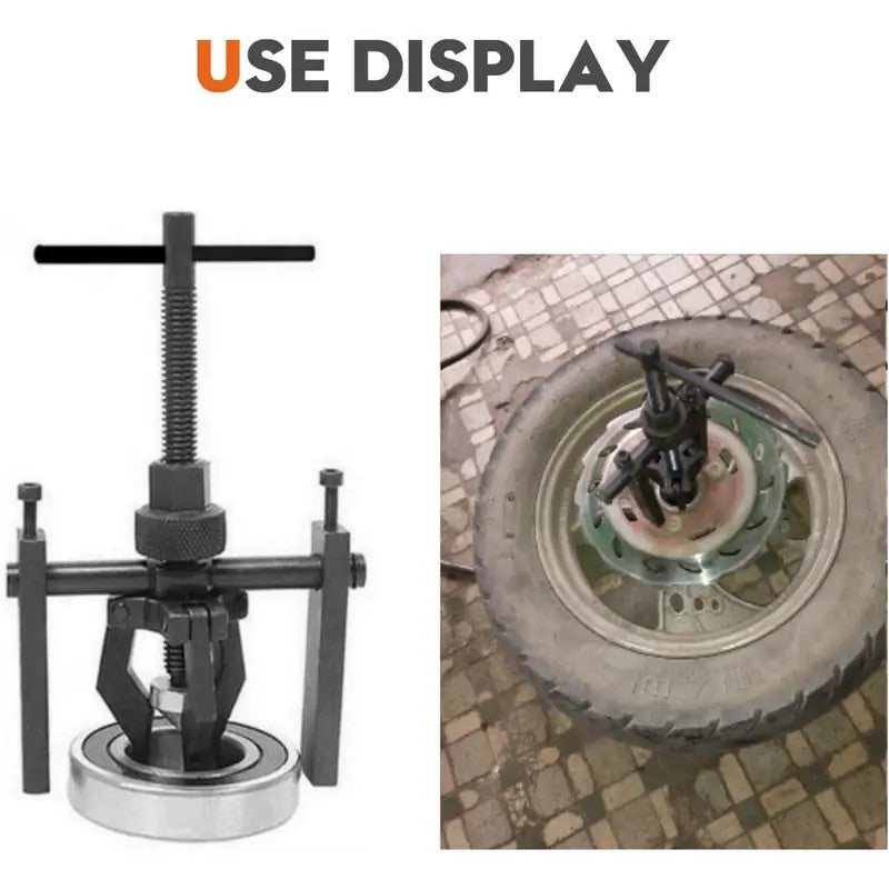 Car Inner Bearing Puller 3 Jaw Bearing Puller Wheel Pulley Removal Extractor