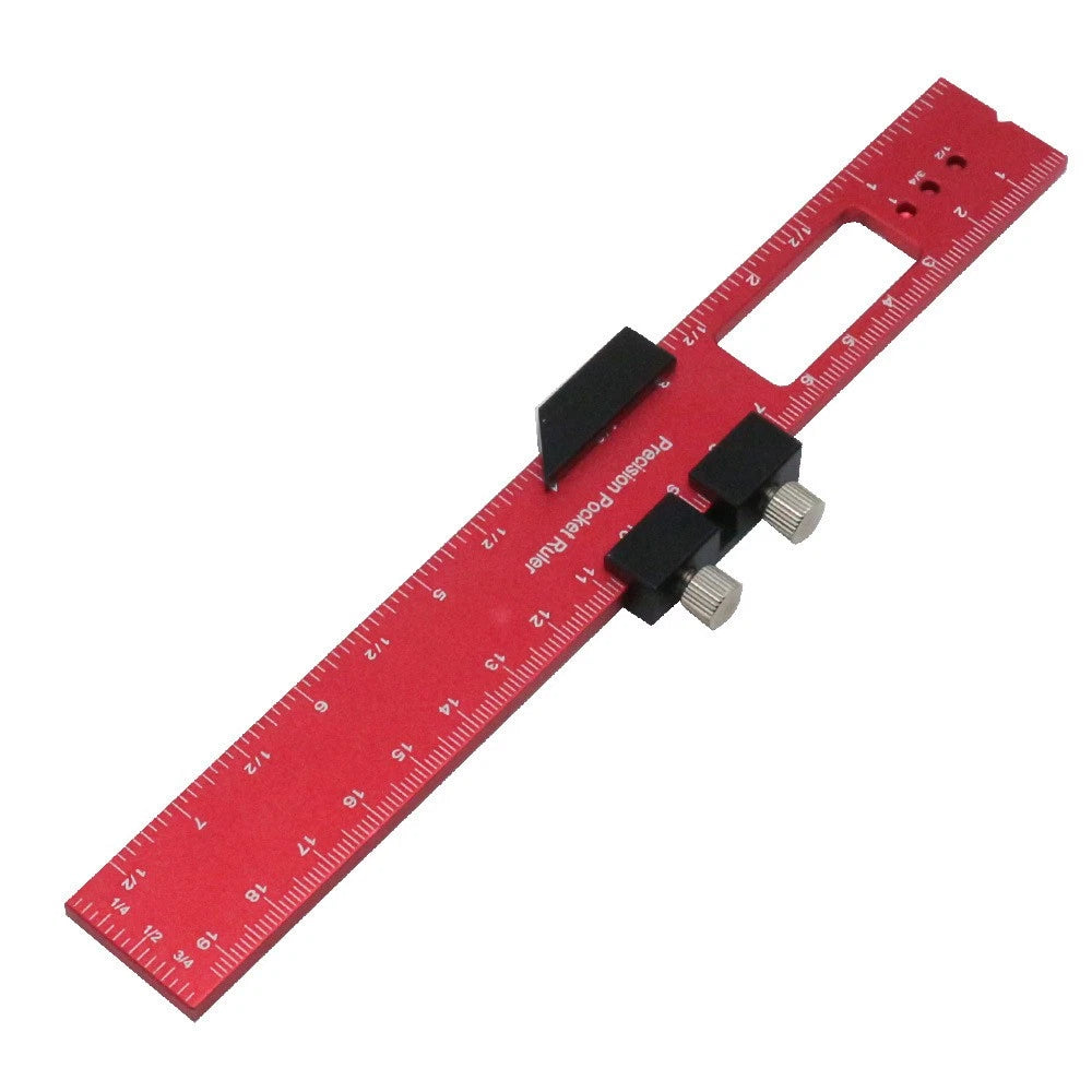 1 Pcs Woodworking Line Drawing Tools Metal Marking Ruler Scriber Gauge
