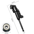 105° Right Angle Flexible Shaft Drill Bit Extension 1/4" Hex Socket Adapter Set