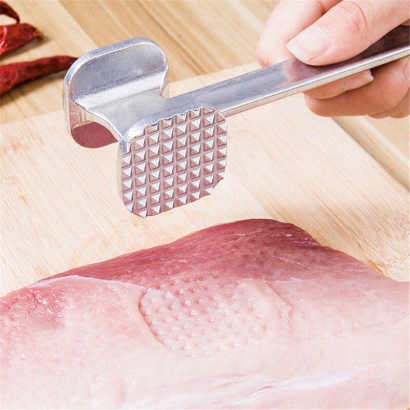 Heavy Duty Meat Mallet Double Side Meat Tenderizer Hammer Kitchen Tool Beef Pork