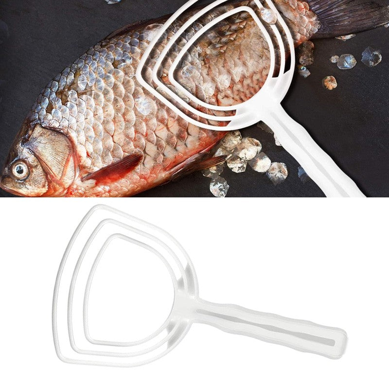 Meat Bone Dust Scraper White Bone Scraper Poly Kitchen Scraper Tool 1 Pcs