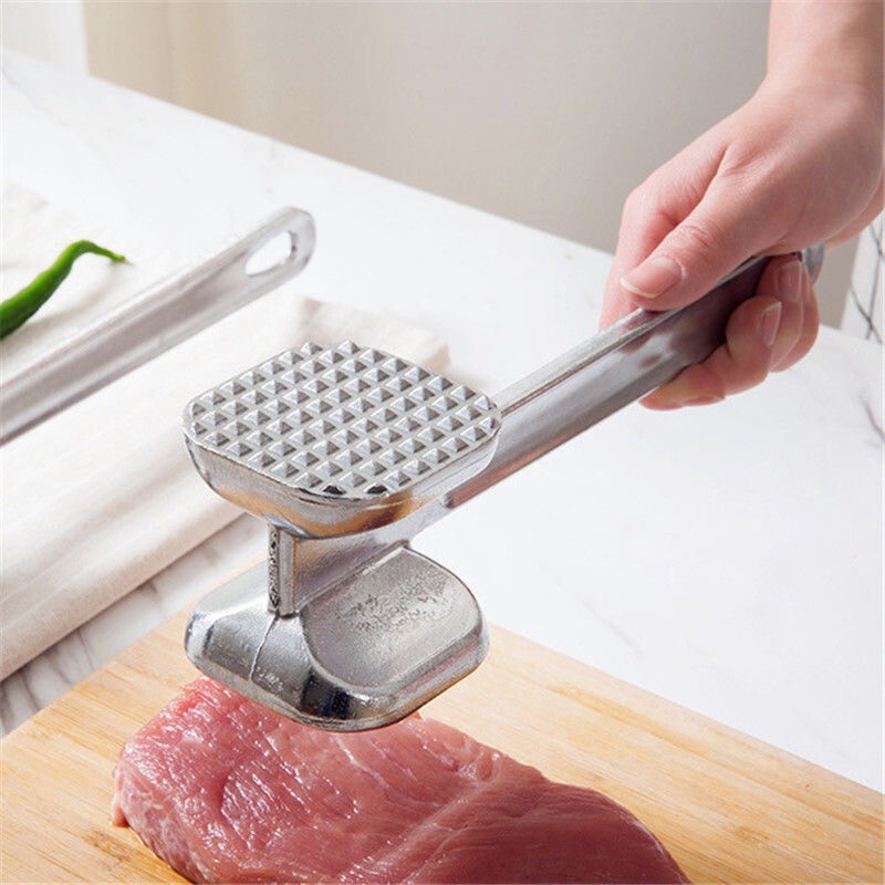 Heavy Duty Meat Mallet Double Side Meat Tenderizer Hammer Kitchen Tool Beef Pork