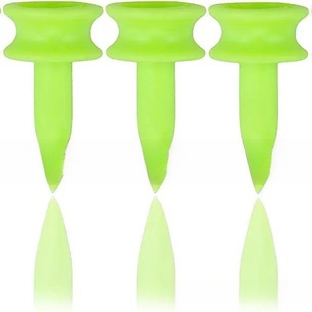 50PC Plastic Golf Tee Position-Limiting Golf Castle Tee 25mm Golf Accessories US