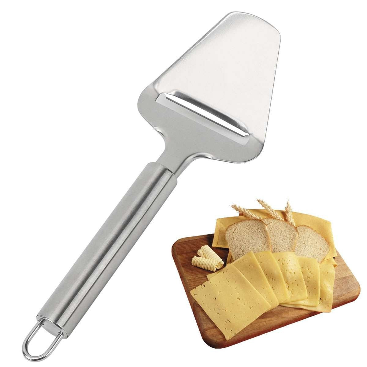 8.5" Cheese Slicer Stainless Steel Heavy Duty Plane Cheese Knife Cheese Cutter