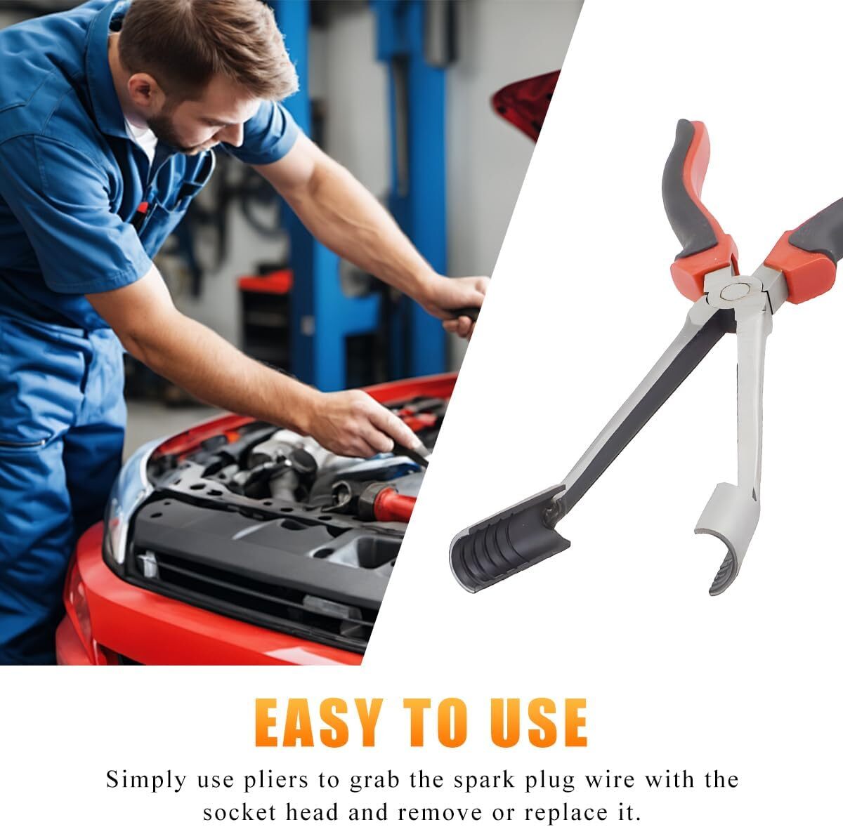 Universal Automotive Spark Plug Boot Removal Pliers Spark Plug Wire Removal Tool
