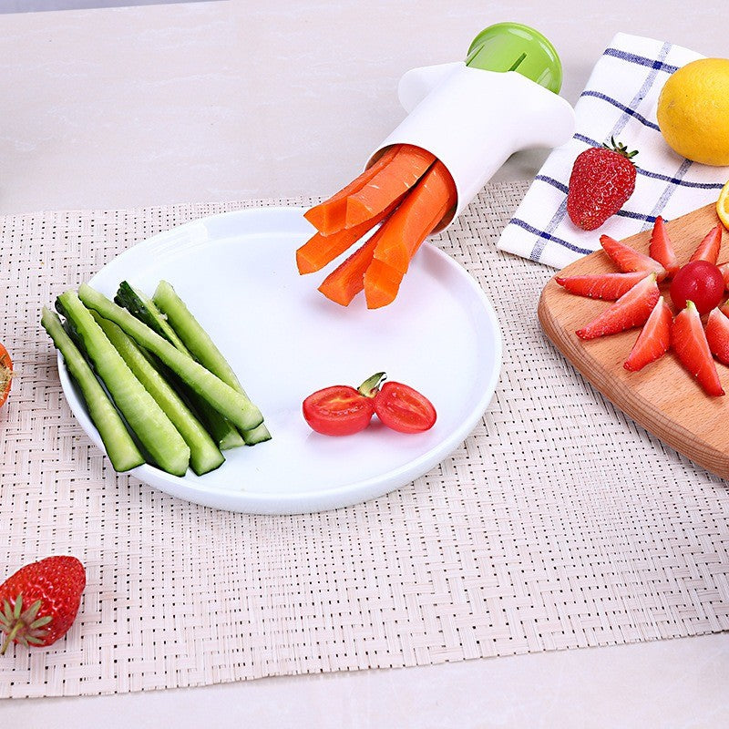 Kitchen Tool Vegetable Cutters Fruit Strawberry Slicer Cucumber Carrot Divider