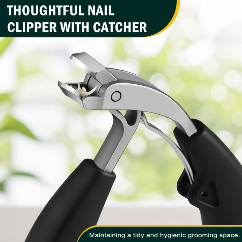 Ergonomic Toenail Clipper Angled Head for Seniors Thick Nails Nail Clippers