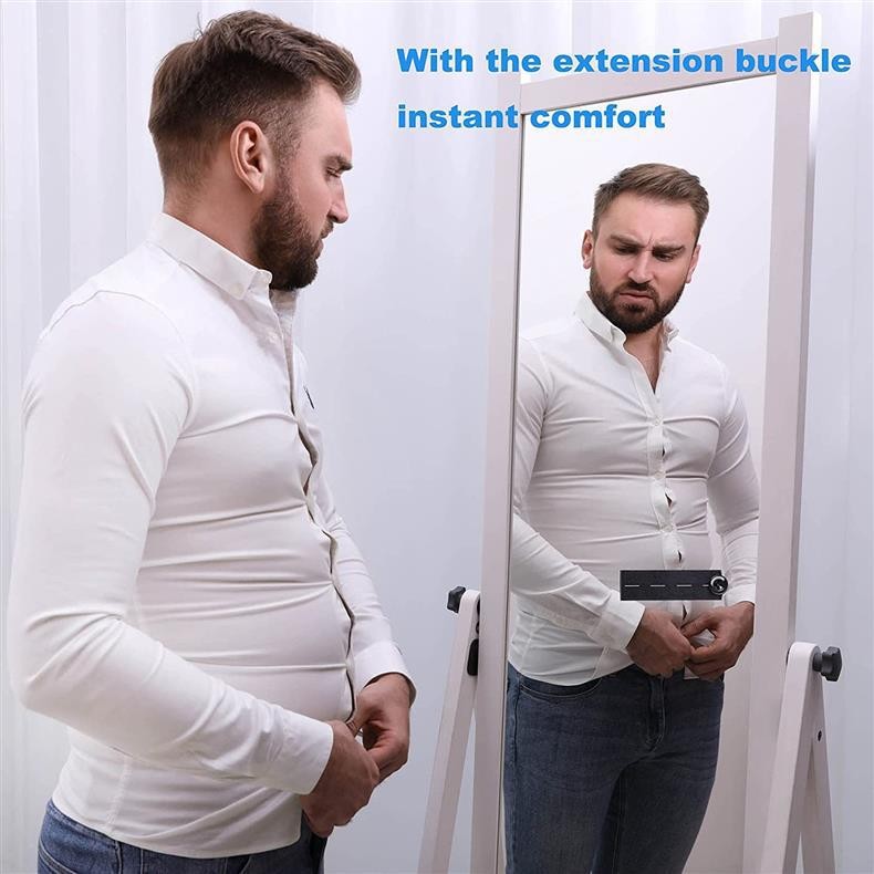 5 Pcs Elastic Waist Extender Button Pants Jeans Extender For Men Women