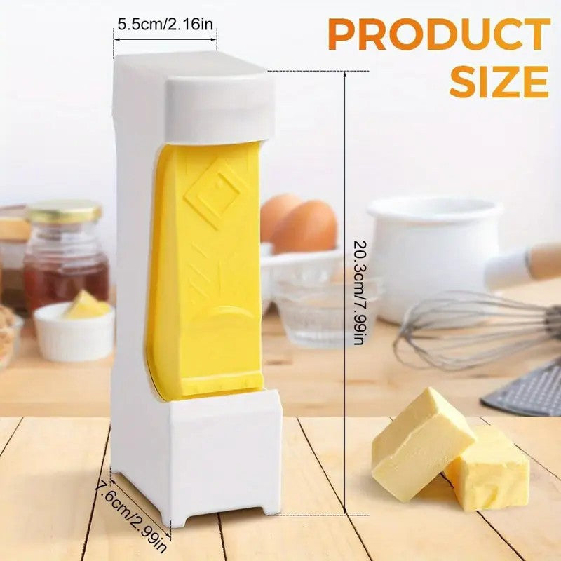 Cheese Slicer Butter Cutter One Click Tool With Stainless Steel Blade Bread Cake