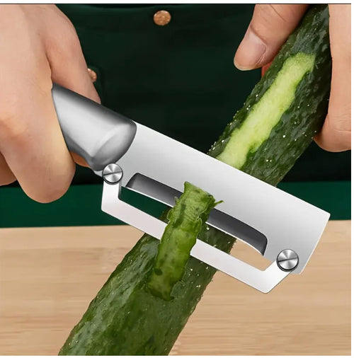 1 X Kitchen Tool Stainless Steel Vegetable Peeler for Cucumber Potato Sugar Cane