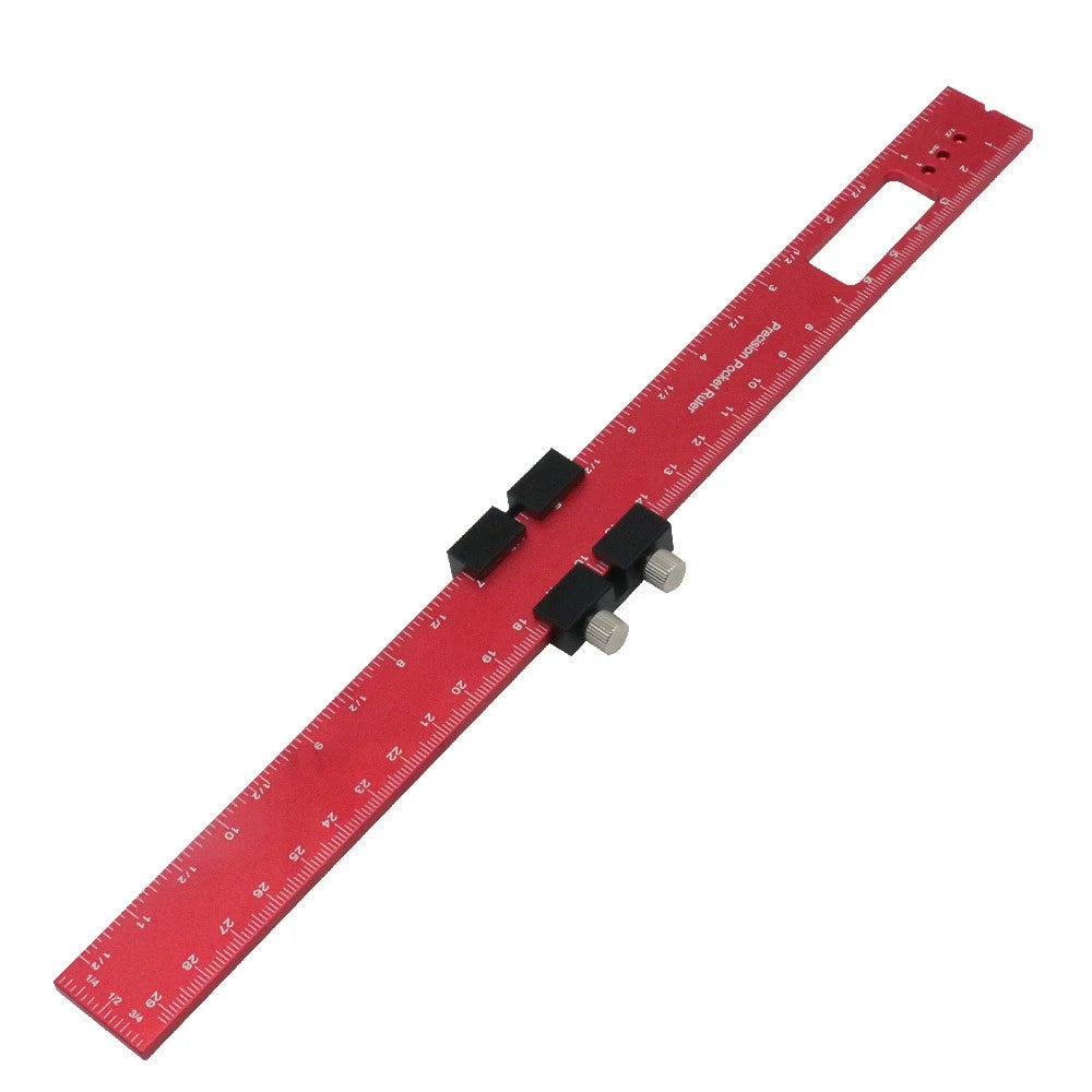 1 Pcs Woodworking Line Drawing Tools Metal Marking Ruler Scriber Gauge