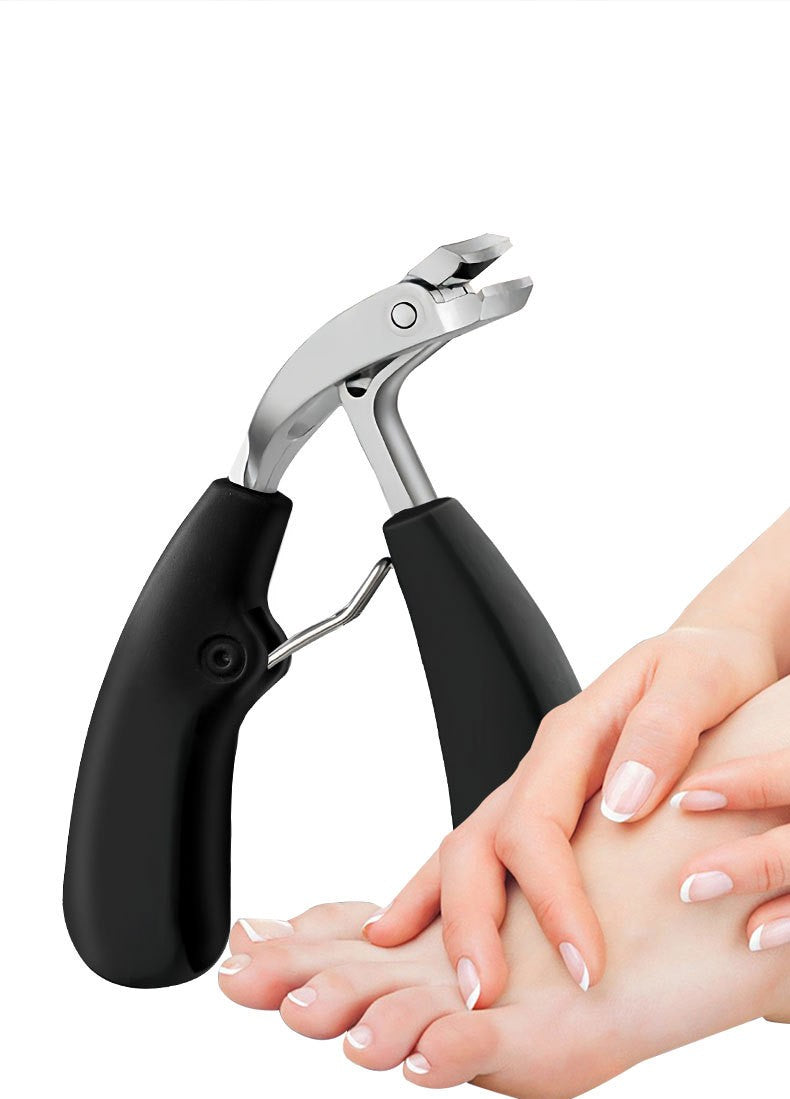 Ergonomic Toenail Clipper Angled Head for Seniors Thick Nails Nail Clippers