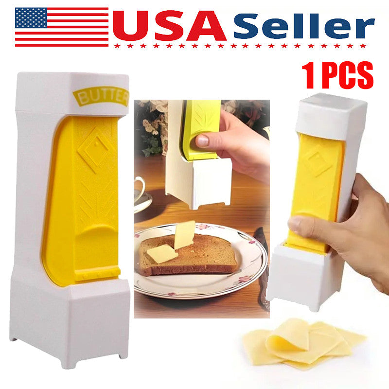 Cheese Slicer Butter Cutter One Click Tool With Stainless Steel Blade Bread Cake