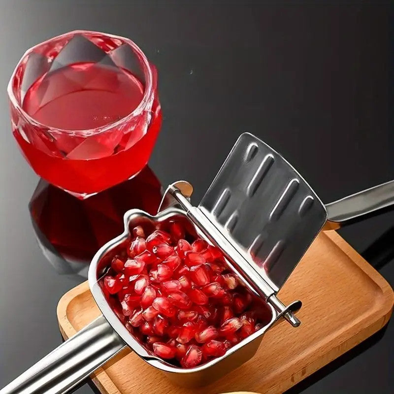Manual Fruit Juice Press Stainless Steel Orange Lemon Squeezer Juicer Extractor