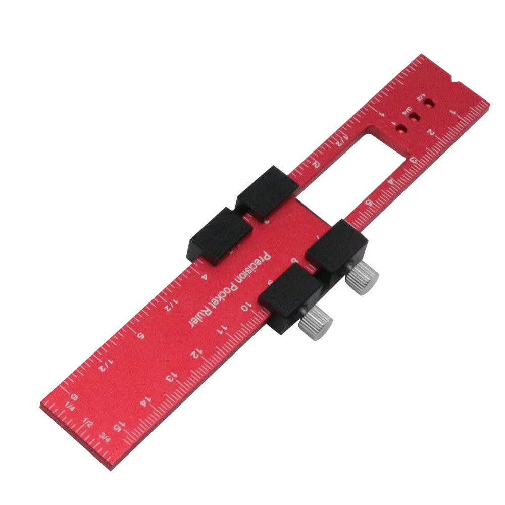 1 Pcs Woodworking Line Drawing Tools Metal Marking Ruler Scriber Gauge