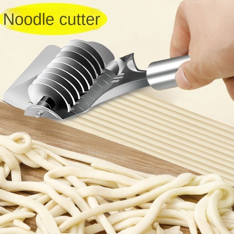 Stainless Steel Lattice Roller Docker Cutter Noodle Maker Pasta Kitchen Tool
