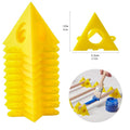 10pcs Woodworking Painters Pyramid Stand Cone Paint Stand For Door Cabinet