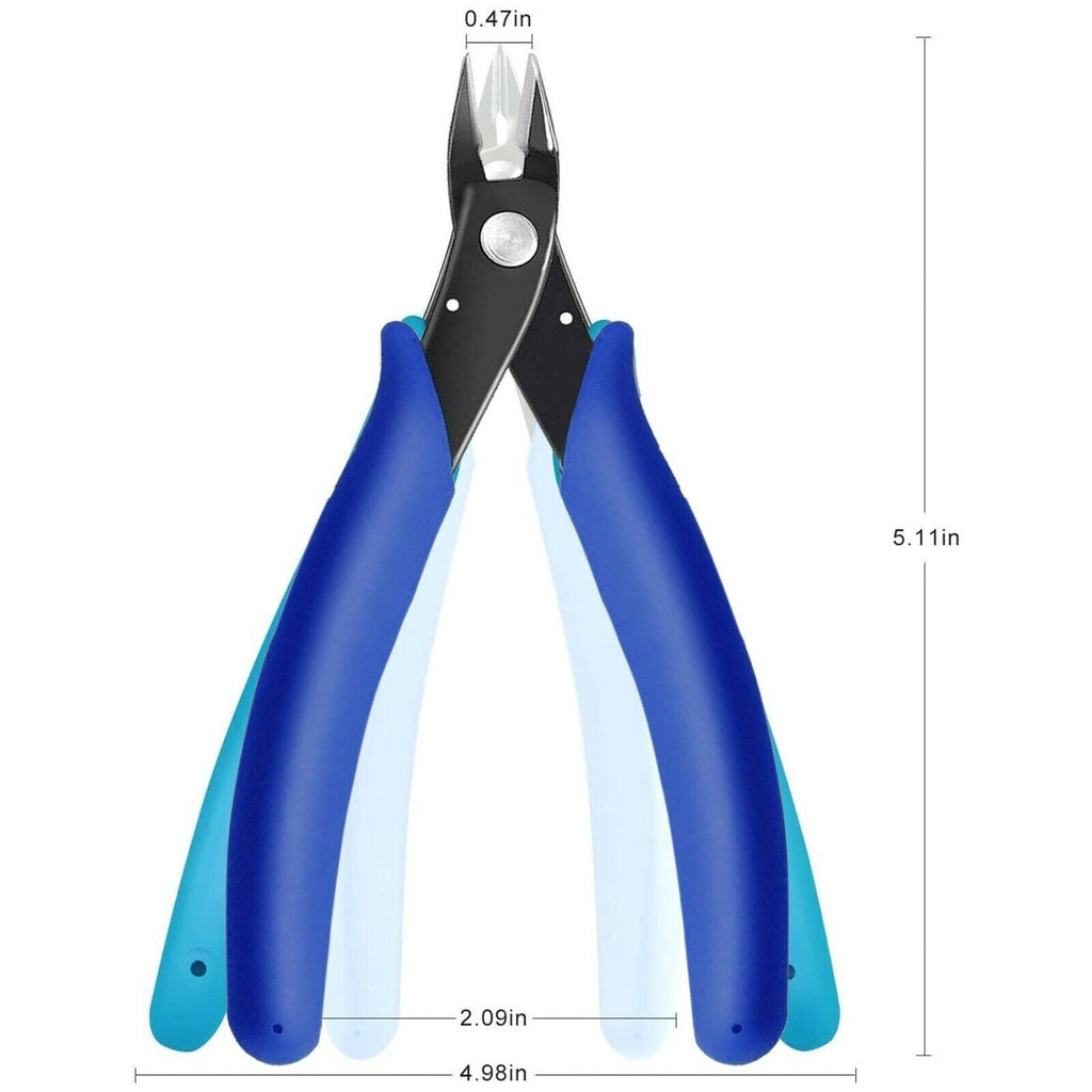 Flush Cut Side Snips Pliers for Jewelry Wire Electrical Cable Cutting Tool