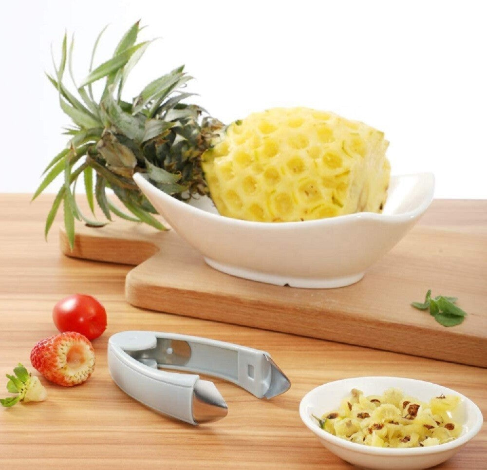 Fruit Prep Tool Pineapple Eye Remover Strawberry Huller Eye Peeler Kitchen