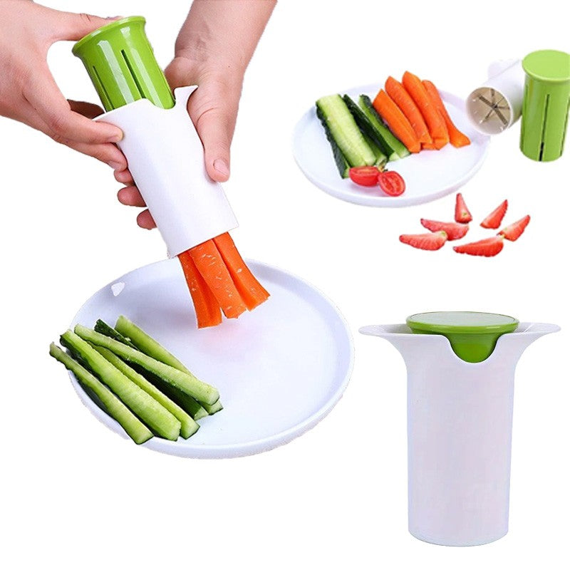 Kitchen Tool Vegetable Cutters Fruit Strawberry Slicer Cucumber Carrot Divider