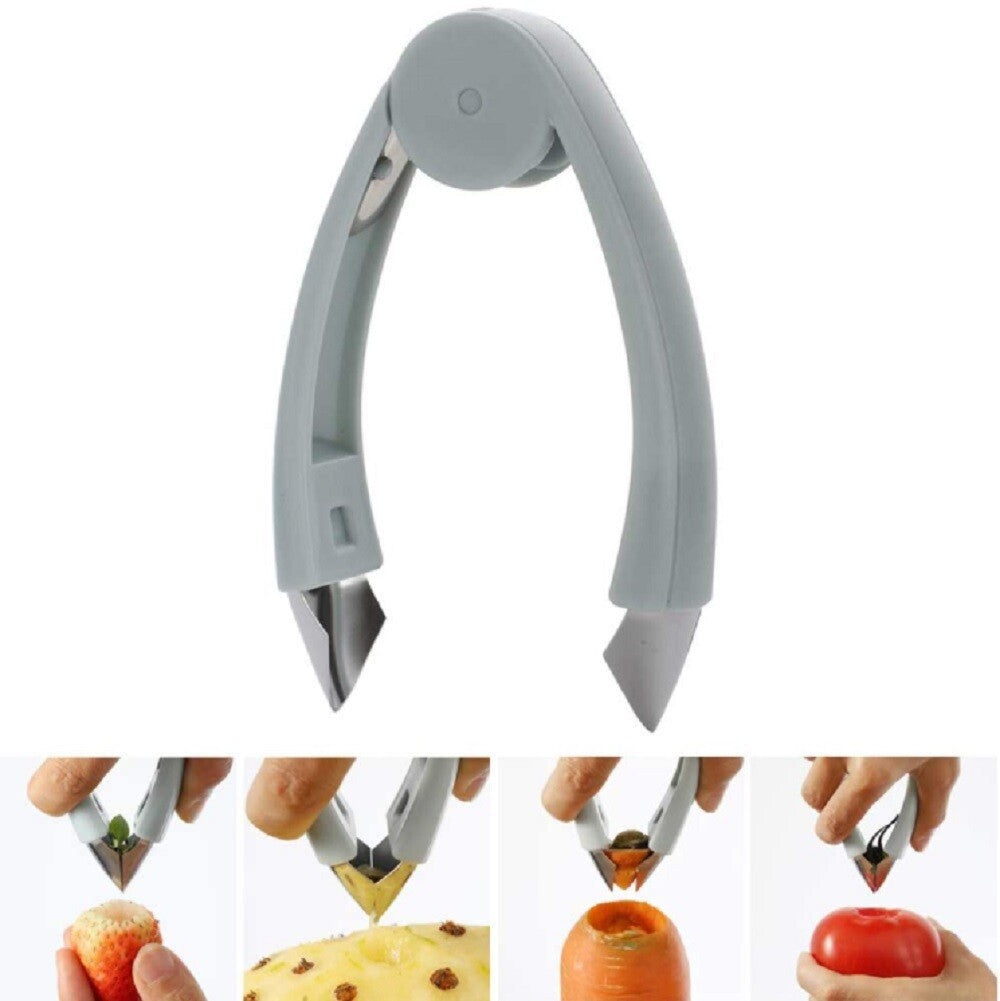Fruit Prep Tool Pineapple Eye Remover Strawberry Huller Eye Peeler Kitchen