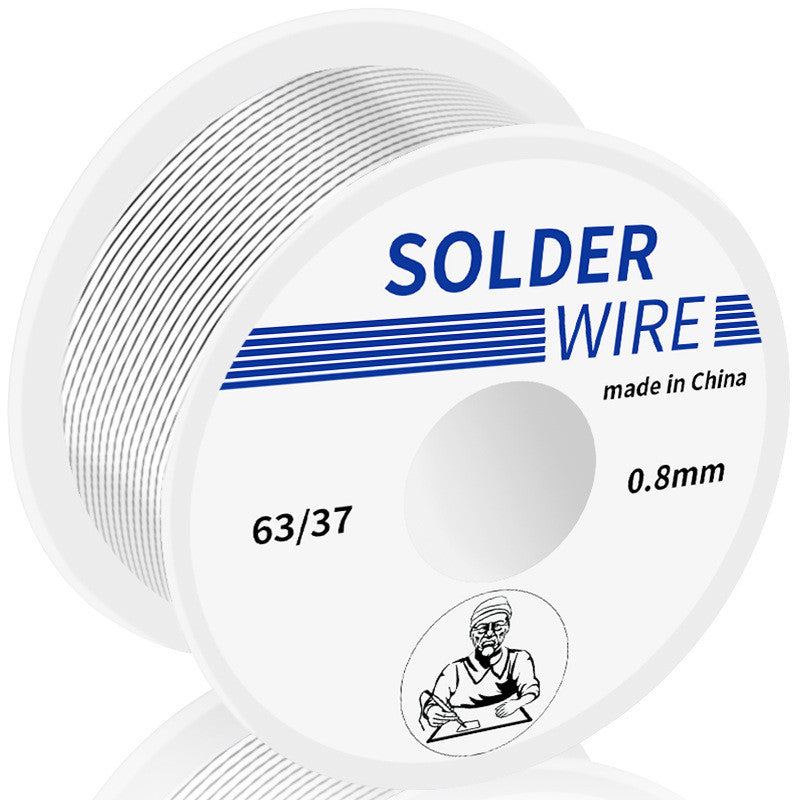 63-37 Tin Lead Rosin Core Solder Wire 0.8-1.2mm for Electrical Soldering Sn60