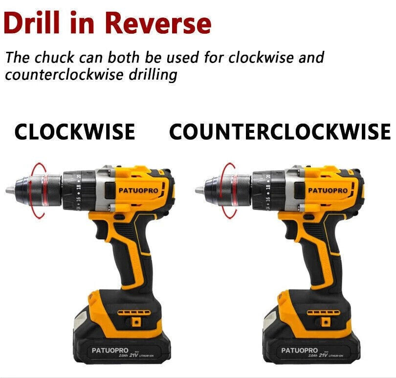 Metal Heavy Duty 1/2-20UNF 13mm Keyless Drill Chuck Hex Shank/SDS/Square Adaptor