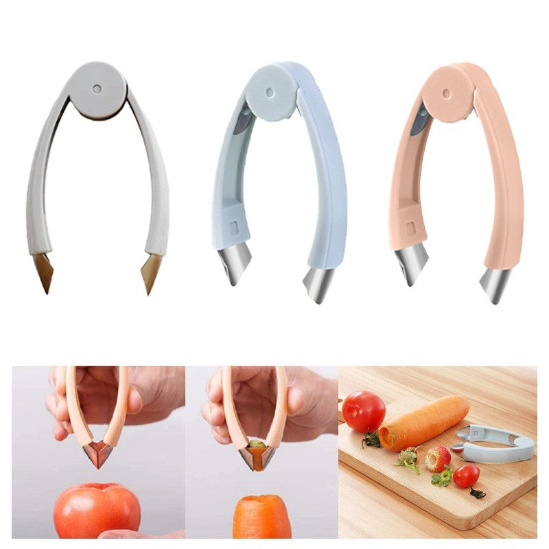Fruit Prep Tool Pineapple Eye Remover Strawberry Huller Eye Peeler Kitchen