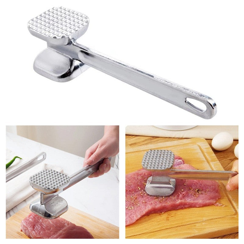 Heavy Duty Meat Mallet Double Side Meat Tenderizer Hammer Kitchen Tool Beef Pork
