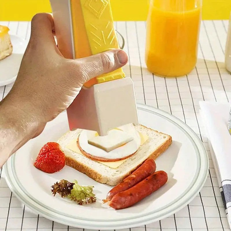 Cheese Slicer Butter Cutter One Click Tool With Stainless Steel Blade Bread Cake