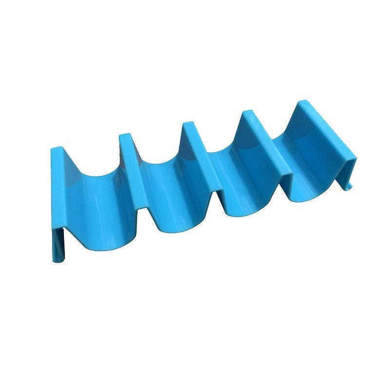 1 Pcs Wave Taco Holder Stand – BPA-Free Plastic Rack Tray for Mexican Cooking