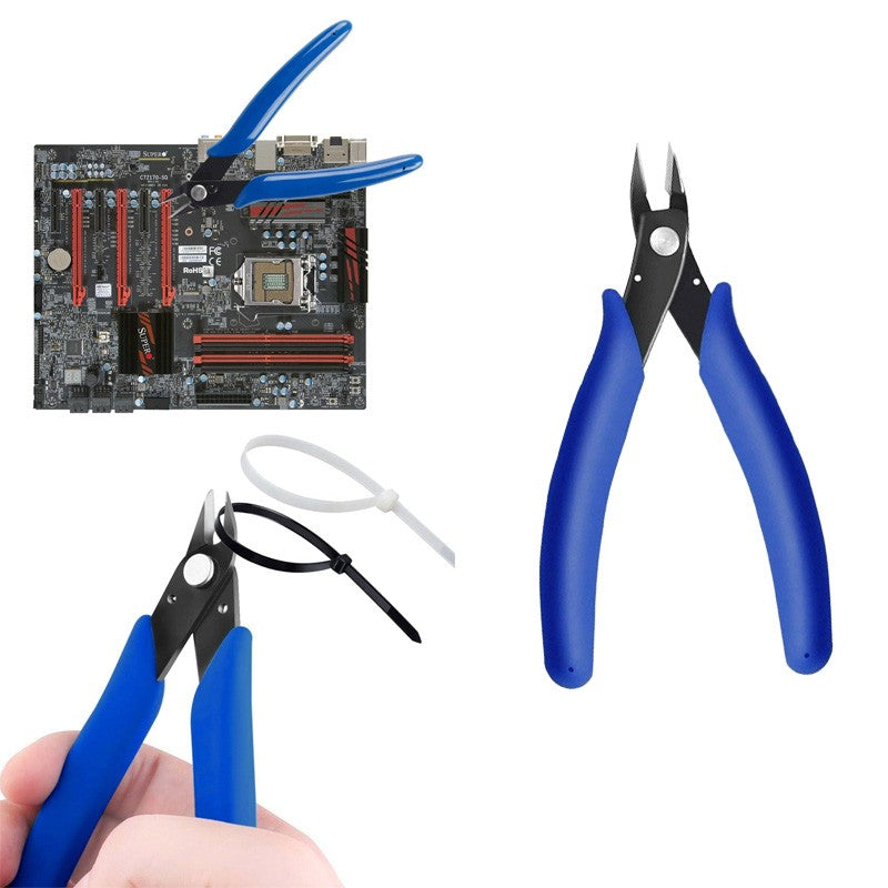 Flush Cut Side Snips Pliers for Jewelry Wire Electrical Cable Cutting Tool