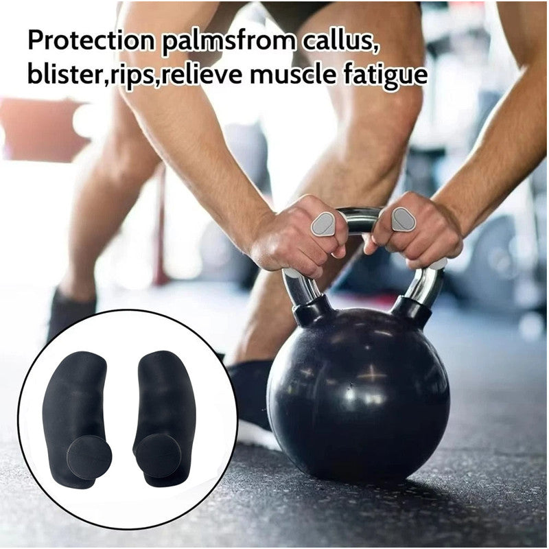 2x Anti-Slip Workout Grips Weight Lifting Grips Gym Bodybuilding Hand Protector
