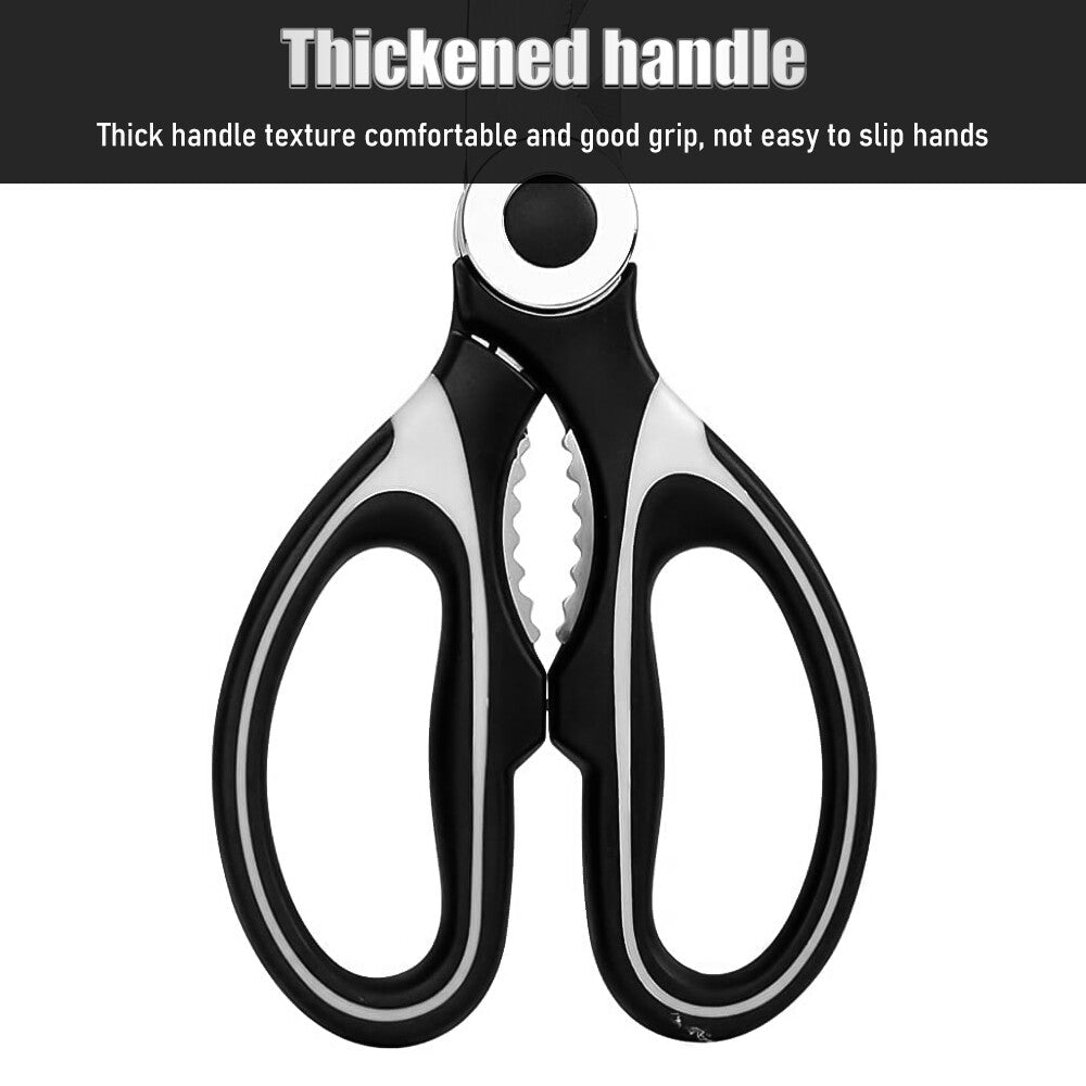 Kitchen Shears Scissors Heavy Duty Stainless Steel for Meat Fish Chicken Bones