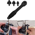Heavy Duty 2-in-1 Drill Chuck Key Wrench Ratchet Spanner Universal Replacement