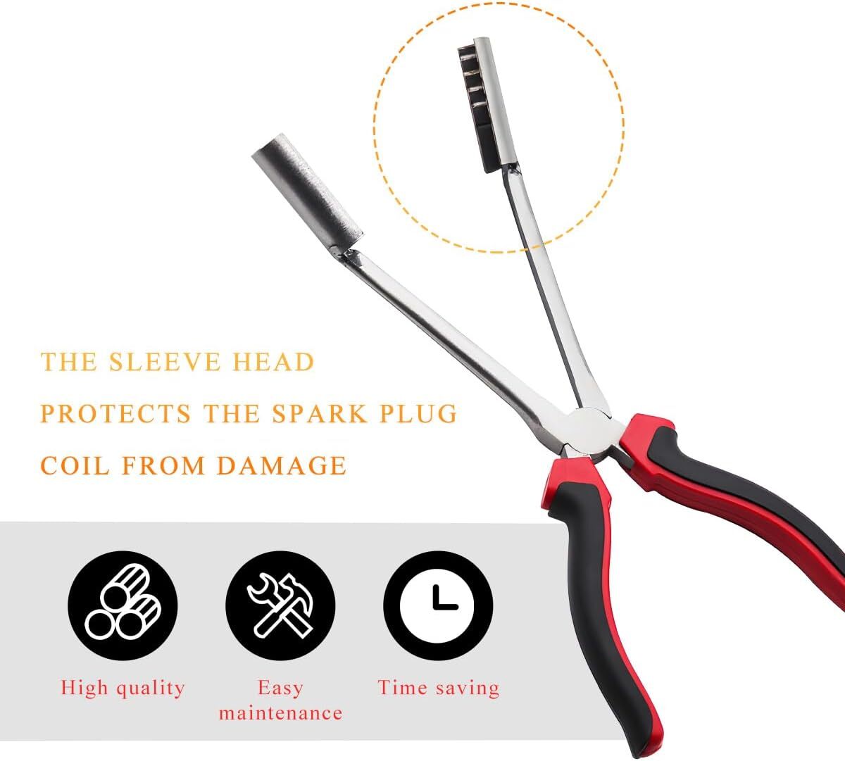 Universal Automotive Spark Plug Boot Removal Pliers Spark Plug Wire Removal Tool